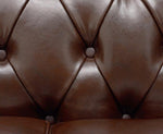 Mark Harris Montrose Brown Leather 2-Seater Sofa