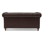 Mark Harris Montrose Brown Leather 2-Seater Sofa