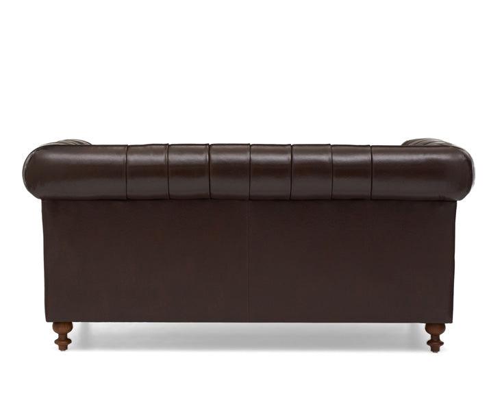 Mark Harris Montrose Brown Leather 2-Seater Sofa