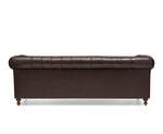 Mark Harris Montrose Brown Leather 3-Seater Sofa