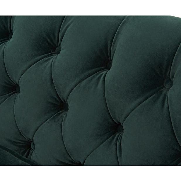 Mark Harris Montrose Green Plush Armchair