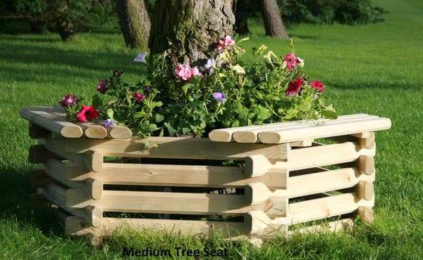 Medium Hexagonal Norlog Treated Timber Planter