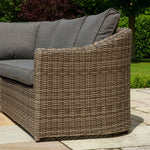 Rattan Effect Corner Set in Natural Weave