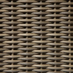 Rattan Effect Corner Set in Natural Weave