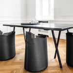 Satellite Luxurious Leather Stool - By Trimm - Real Scandinavian Quality