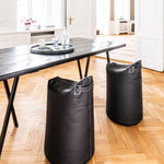 Satellite Luxurious Leather Stool - By Trimm - Real Scandinavian Quality