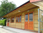 Tanalised Timber Apex Garden Shed, various sizes