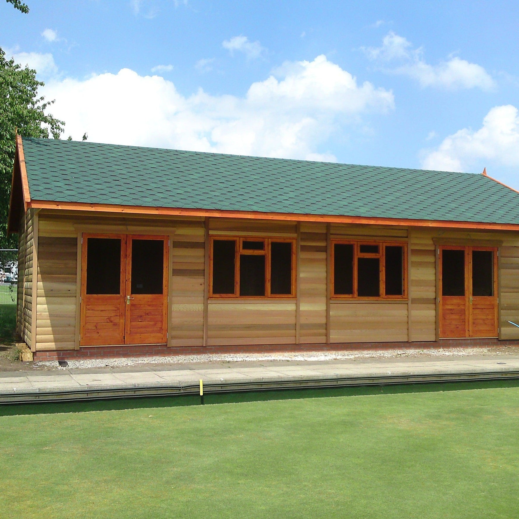 Tanalised Timber Apex Garden Shed, various sizes