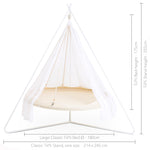 TiiPii Classic Hanging Day Bed Tent - Large-6ft Diameter, Four Beautiful Colours