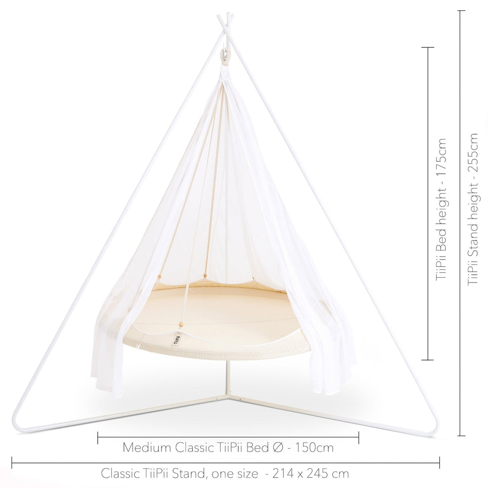 TiiPii Classic Hanging Day Bed Tent - Medium-5ft Diameter, Four Beautiful Colours
