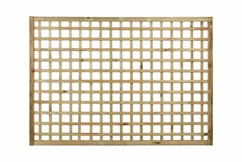 Treated Square Trellis Panel, with larger 70mm gap, ideal for growing up Pergolas and fencing