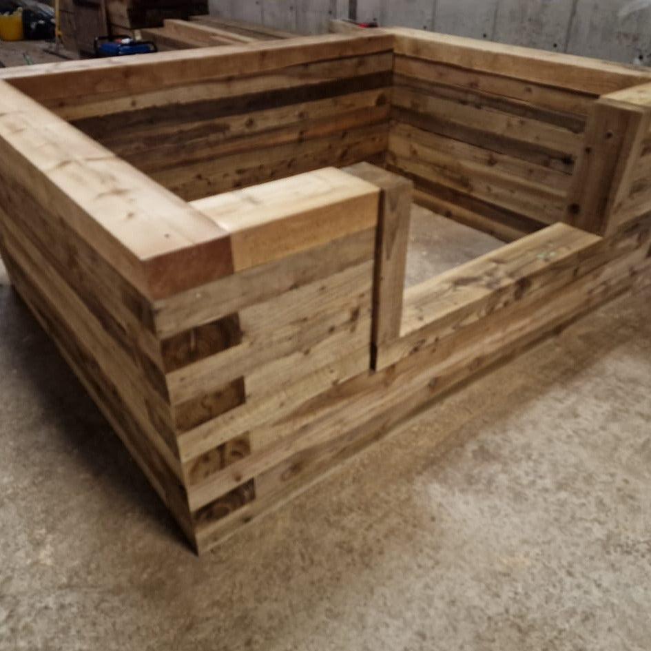 Wooden Koi LayzeePond With Window, Various Sizes & Options
